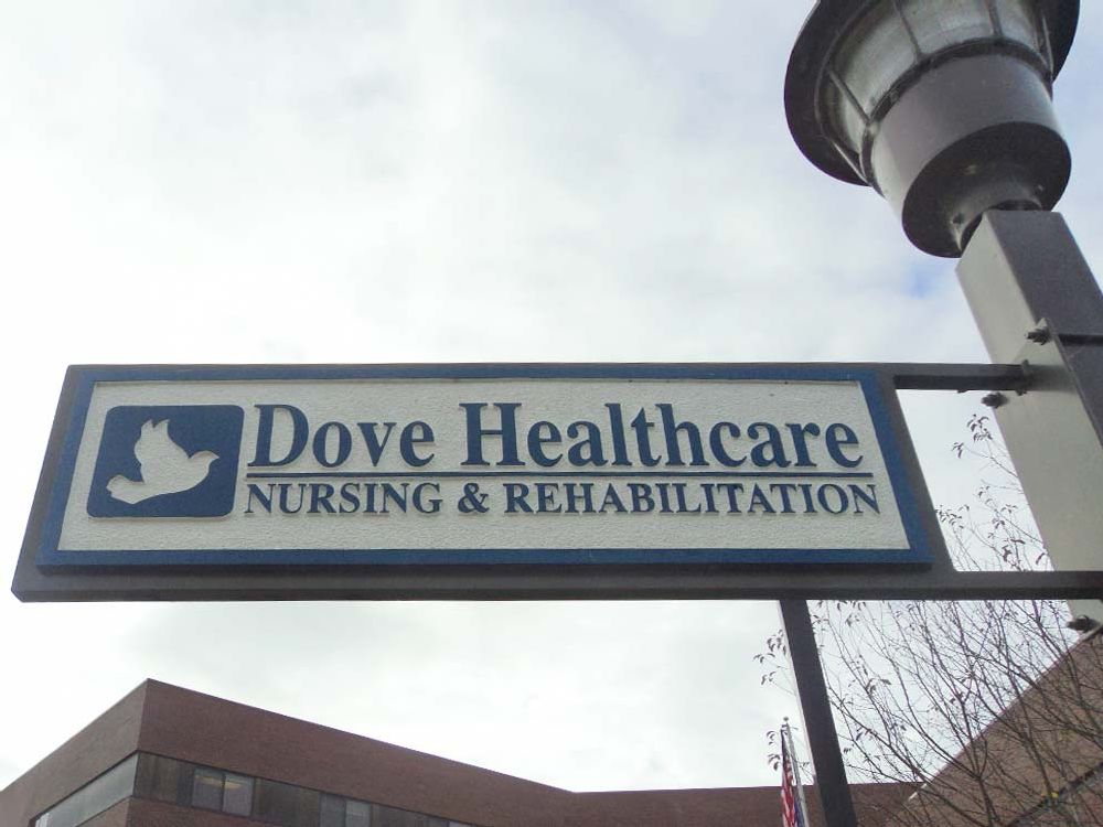 Dove Healthcare - Blade Sign - Eau Claire, WI