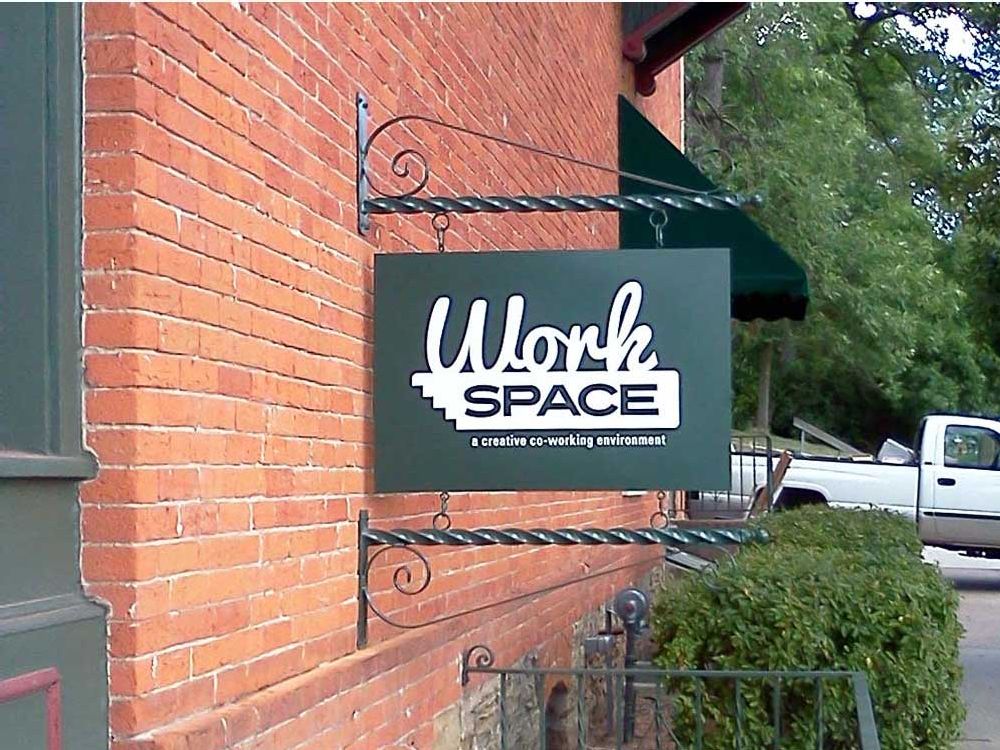 Work Space - Blade Sign - Eau Claire, WI